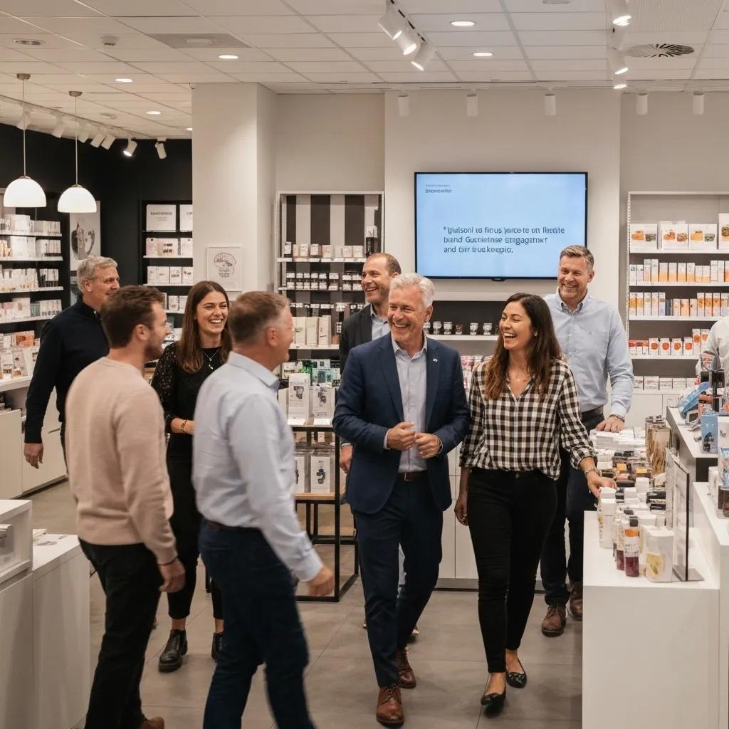 A thriving Perth business celebrating significant growth in customer engagement and overall success