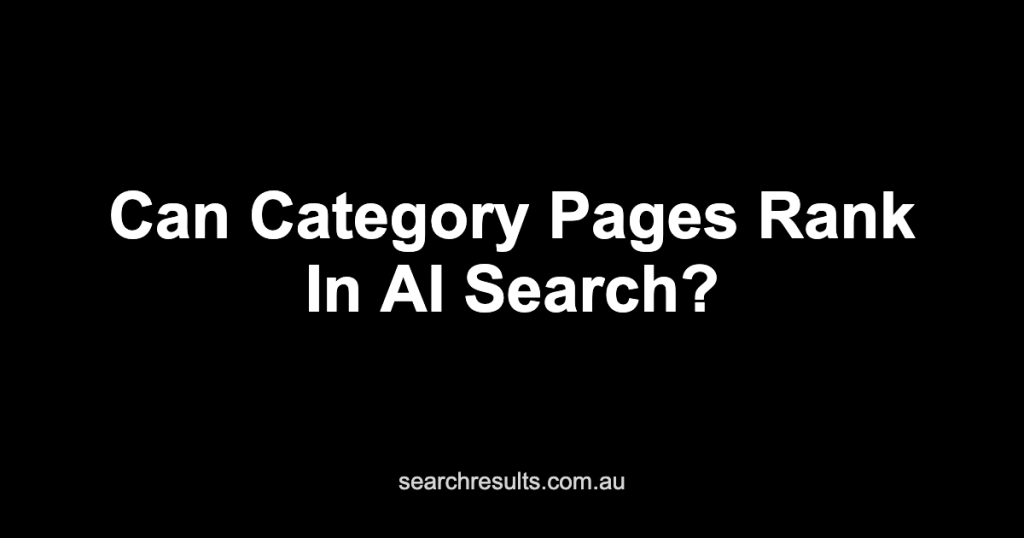 AI SEO for Ecommerce Category Pages: Turn Collections Into Buying Guides