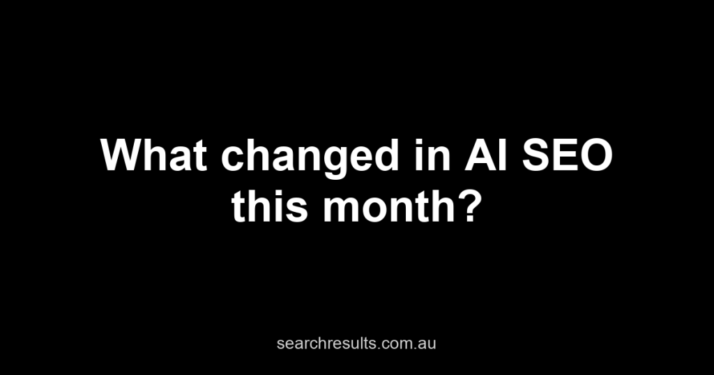 AI SEO News May 2026: The Visibility Shifts Brands Need to Know